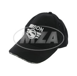 Basecap, schwarz - mit SIMSON-3D-Logo in silber