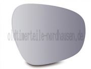 Spiegelglas (Nierenform) 104x87mm IWL, MZ, Simson