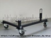 Beiwagenstütze / Unterstellbock / Rolli MZ Beiwagen Superelastik
