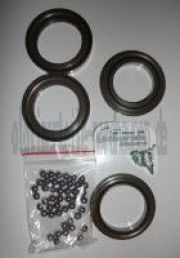 Lenkkopflager Set (4 Lagerschalen u.Kugeln) IWL Troll TR150 auch MZ ES125-250