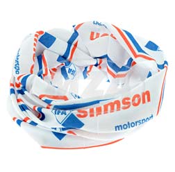 Schlauchtuch ""IFA SIMSON motorsport"" - blau/rot/weiß