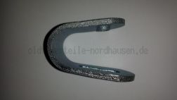 Haubenhalter links (klein) IWl Wiesel SR56 !!! Gebrauchtteil, Neu galvanisch Verzinkt!!!