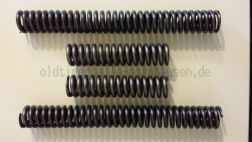 Telegabelfedersatz, 4-teilig (Druckfeder untere x2 + Druckfeder obere x 2) IWL Berlin