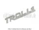 Plakette Schriftzug IWL "TROLL 1" 