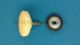 Kappe für Federglocke / Gummielement für Haube, Rändelschraube IWL Berliner Roller SR59