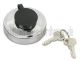 Tankdeckel Aluminium mit Schloss D=40 IWL